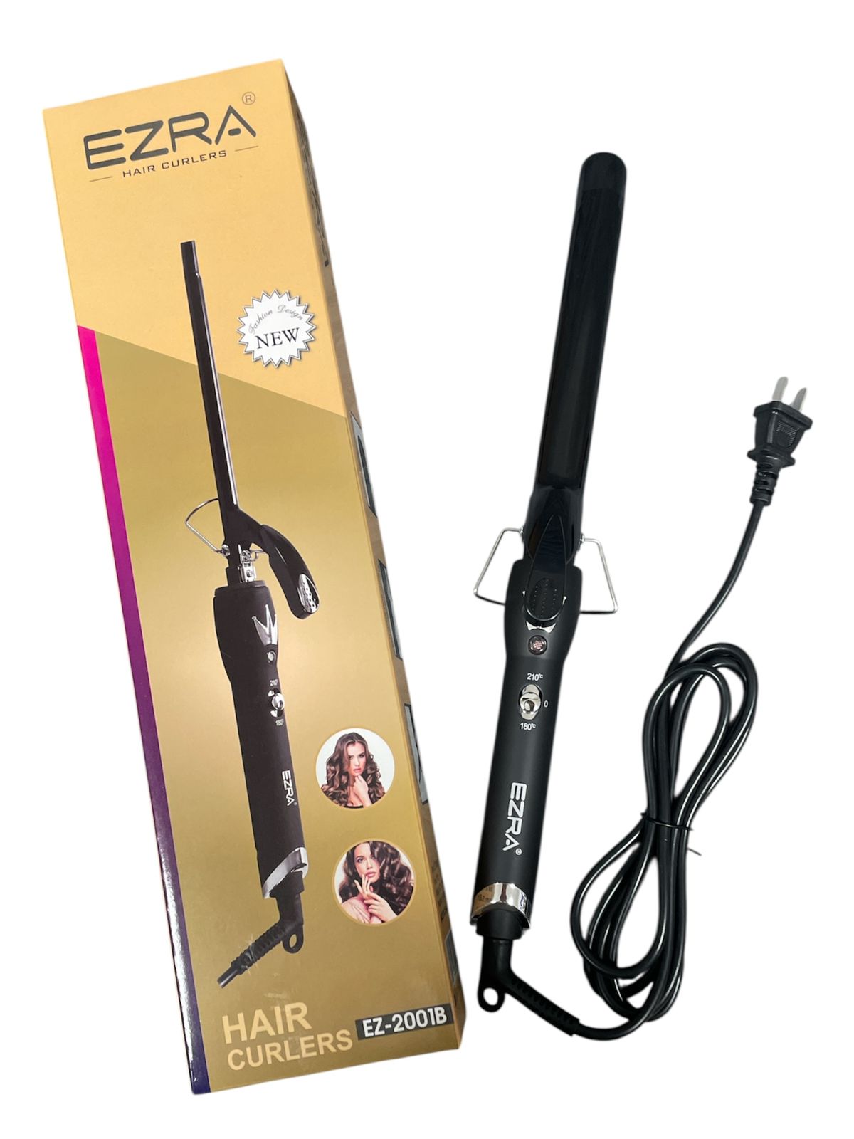 Vista 5 de Pinza Rizador Profesional 360 Cabello - h: risador 25 mm